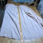 Ramy Brook Winnie Lace Panel Blouse Long Sleeve Tassel Tie Neck Ballet Pink Photo 11