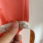 Cache  Women's Strapless Pleated Ruched Maxi Dress Satin size 12 Formal Gown VTG Photo 7