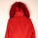 Jessica London NWOT  Outwear Red Trenchcoat Size 12W Photo 11