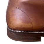 Madewell  The Kellie Lace-Up Boot Brown Size 8 Leather Low Heel Combat Casual Photo 9