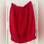 Bobi ‎ Vibrant Red TubeTop Smocked Hem Size XL NWT Photo 2