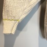 CAbi  Cream Croquet V-Neck Pullover Sweater Style #6233 - size XL Photo 3