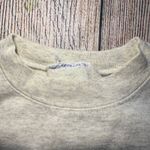 Champion VTG 80s Boston University Sweatshirt Gray Crewneck Pullover Spellout Photo 2