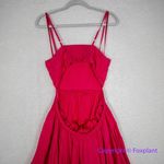 Anthropologie New! Let Me Be Cutout Tiered Dress in Magenta, women size XS Photo 10