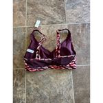 Aerie Offline By Goals Plunge Sports Bra Maplewood Size Large Photo 6