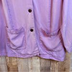 Vintage Linden Hill Large Button Front Shacket with 3/4 Sleeves & Front … Photo 2
