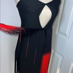 Bella Barnett Black Asymmetrical‎ Cocktail Sundress Size L Photo 3