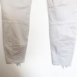 Vince Light Tan Lace Up Front Skinny Jeans Photo 7