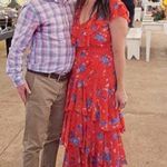 WAYF  Chelsea tiered red ruffle maxi dress Photo 2