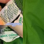 VINTAGE CIRCA 1970'S ALEX COLMAN GREEN FLARE LEG ELASTIC WAIST PANTS (M) Size M Photo 8