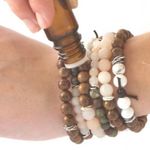 Aromatherapy Lava Stone Handmade Beaded Bracelet Photo 5