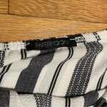 Paper Moon Striped Off-Shoulder Tie-Front Top - Size M Photo 2