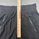 David Lerner XS Black Casual Pants Randall Pants Adjustable Waist Silk Spandex Photo 7