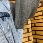 Hollister  Denim‎ Sweatshirt Jacket Size Small Photo 5
