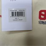 With Jean With Jéan A-League Tank in Cream with Green Trim Size Small NWT Photo 1