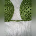 Handcrafted Crocheted Bikini Top Green Size undefined Photo 1