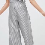 ASOS Striped Culotte Jumpsuit Photo 0