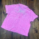 Juicy Couture Vintage Sleepwear Terrycloth Pink Button Down Womens XL Top Photo 3