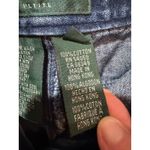 Ralph Lauren Lauren Jeans Co. Denim Midi Skirt Frayed Hem Size 10P Photo 8