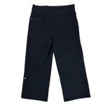 Lululemon  Black Wide Leg Still Crop Pants No Size Athleisure Gym Workout Casual Photo 1