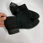 Toms  Deia boots black wool suede mixed media size‎ 8.5 Photo 1
