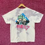 Hatsune Miku Vocaloids Virtual Anime Singer Tie Dye M/L  Photo 0