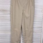 LULUS Beige Houndstooth Tapered Leg Dress Pants with Zip Bottom Photo 0