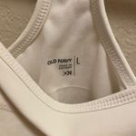 Old Navy White  workout shirt Photo 5
