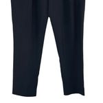 Diane Von Furstenberg  Women’s Dani Pleated Straight Leg Pants Black Size 8 Photo 3