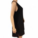 Eileen Fisher NWOT! 100% SILK Black A-line Dress Boho Style Size Medium Photo 2