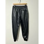 BAGATELLE COLLECTION Black Faux Leather Jogger Pants Drawstring Waist Size M Size M Photo 6
