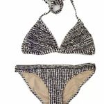 BCBGMAXAZRIA Maxazria triangle ruffle trimmed bikini set Photo 0