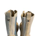 Sam Edelman Tan Suede Leather Knit Lydell Combat Boot Boho Grunge Winter 90s Photo 7