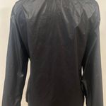 Adidas Women's Essentials Linear Windbreaker Black Size Small Photo 3
