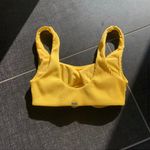 Hollister YELLOW BIKINI TOP XS Photo 3