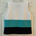 Perceptions Petite Blazer & Top Women's 8P Teal/Black/White Workwear Officewear Green Photo 11