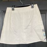 Blue Rain  Embroidered Button Front Mini Skirt Photo 2