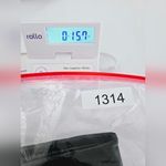 Babaton  Aritzia Women's Black Faux Vegan Leather Straight Pants Size 14 NWT Photo 14