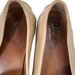 Kate Spade Carson Leather Loafers Beige Tan Flats Driving Shoes Photo 5
