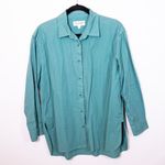 Nili Lotan Yorke Cotton Poplin Collared Button Down Long Sleeve Blouse Shirt S Photo 0