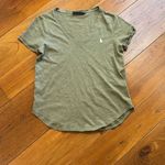 Ralph Lauren  Olive Short Sleeve V-Neck Tee Photo 1