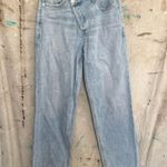 AGOLDE  Criss Cross Jeans in Light Blue Wash Photo 1