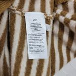 Madewell  Womens Sweater Small Brown Stripe Wool Blend Play Smithe Pullover Photo 7