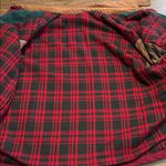 Free Country  Large Burgundy Barn Chore Coat Jacket Flannel Lining Photo 2