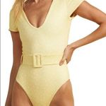 Billabong Yellow One Piece Swimsuit Photo 0