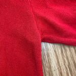 Pendleton  Red Mock Neck Cotton Sweater Womens Small Petite Photo 5