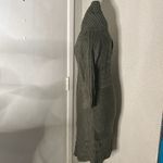 Sonoma Life+Style Olive Green Cable Knit Sweater M Cardigan Duster Fall Winter Photo 3