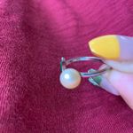 Vantel Pearls Sterling Silver 925 Ring with Pearl & Mermaid Tail Photo 1