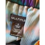 Multiples  Women's 2 Skirt Tiered Floral Boho Hippie Wrap Nature Goblincore Fairy Photo 4