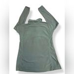 Columbia Women’s Fleece 1/4 Zip Jacket Green Blue Lightweight Sweatshirt Size L Photo 1